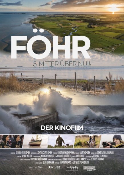 Folplakat Föhr - 5 Meter über Null
